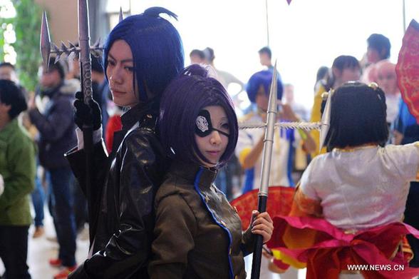 Animation-themed carnival opens in Lanzhou