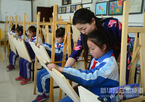 Gansu students enjoy colorful extracurricular activities