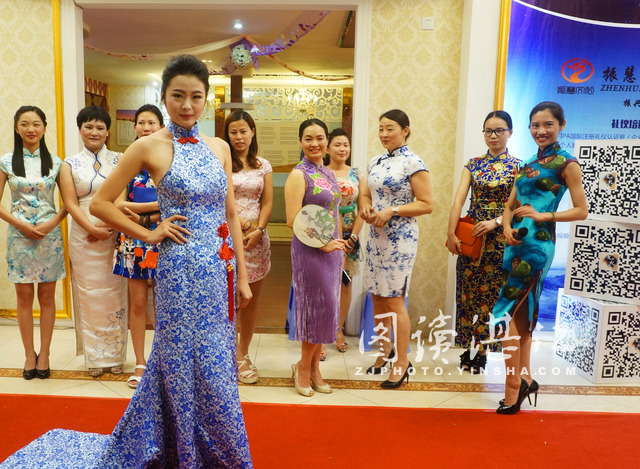 Zhanjiang qipao party showcases charm of traditional Chinese dress code