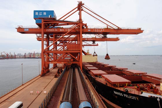 Zhanjiang Port launches new shipping line to ASEAN countries