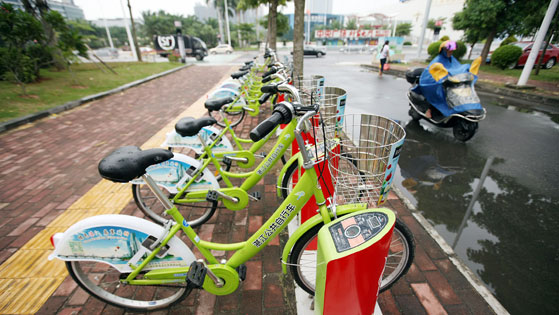 Zhanjiang updates public bike system