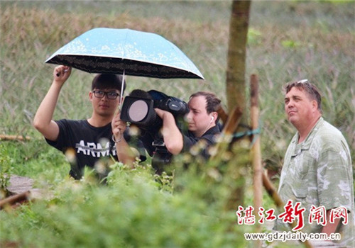 Scenes shot in Xuwen for US documentary on Maritime Silk Road