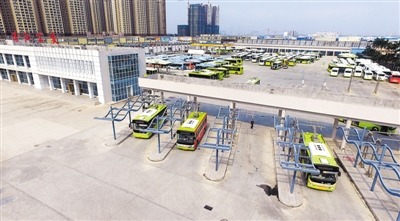 Additional electric bus chargers installed in Zhanjiang
