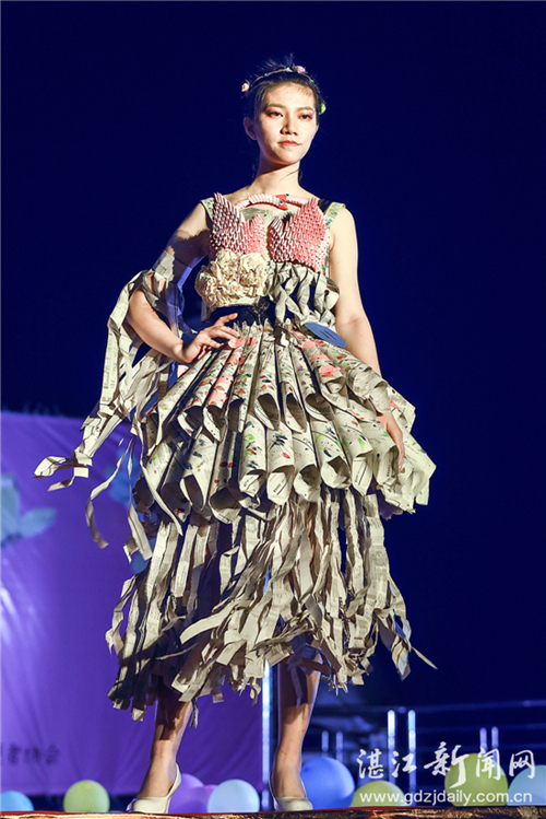 University garment design contest turns trash into art