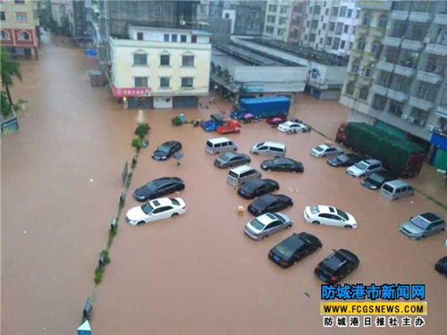 Fangchenggang suffers longest heavy rain