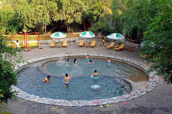 The Hot Spring Park in Nandan county