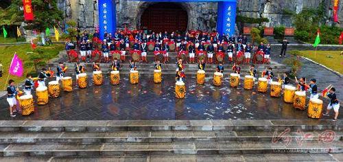 Nandan county performs special folk dance
