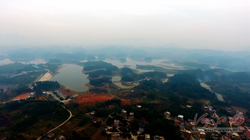 Aerial photos reveal picturesque Hechi
