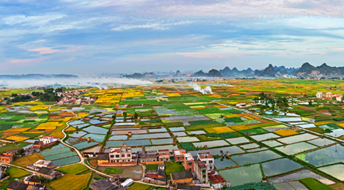 The drunken beauty of Liujiang county