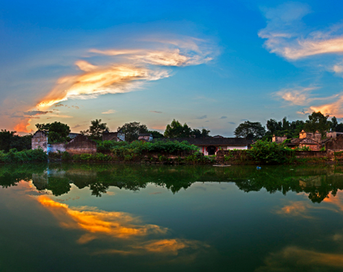 The drunken beauty of Liujiang county