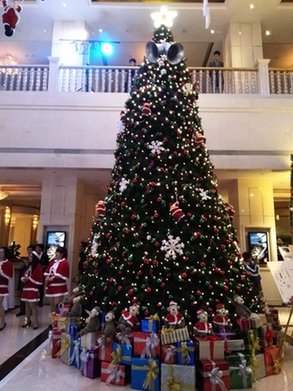 Christmas Tree Lighting Ceremony in Kempinski Hotel Guiyang