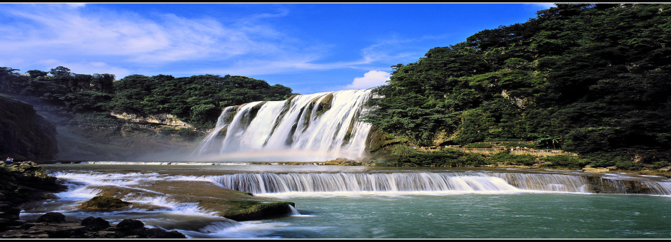 Huangguoshu Waterfall in Anshun, Guizhou province.