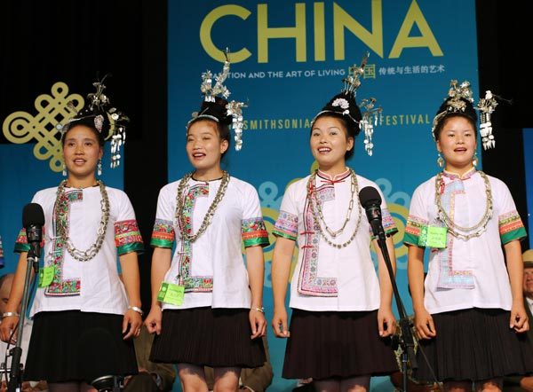 Chinese folk artists dazzle on National Mall