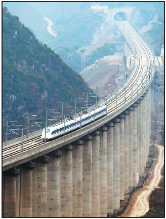 Bullet train network still moving at speed