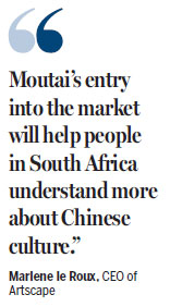 Moutai opens up window in bid to expand into African continent