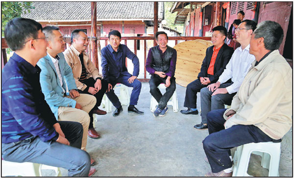 Villagers move up from old 'machete'