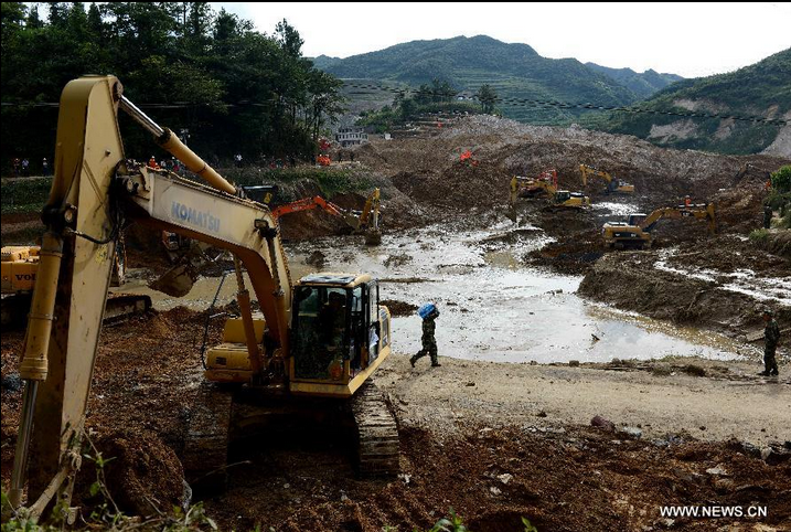 SW China landslide kills 22