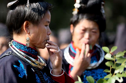 Ethnic Miao celebrate Chiyou Festival