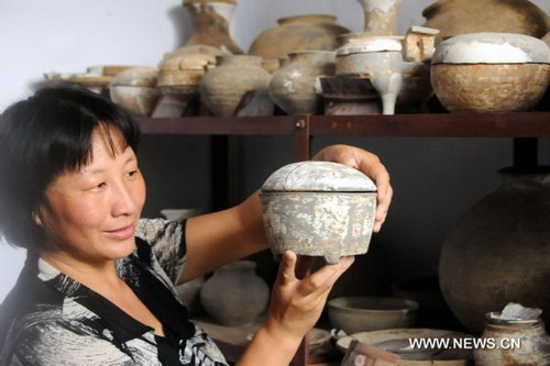 Antiques of Warring States unearthed in Hebei