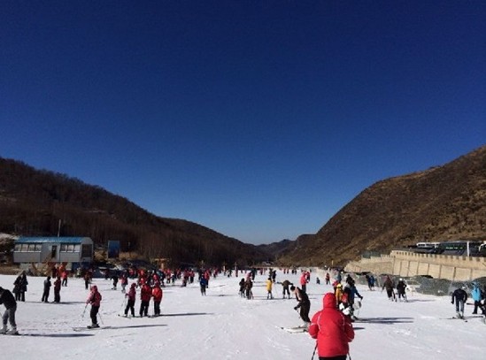 Winter skiing in Zhangjiakou