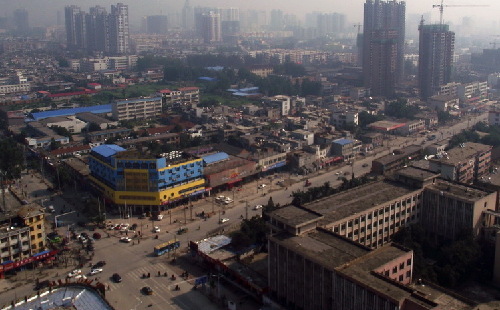 Town construction in Nanyang