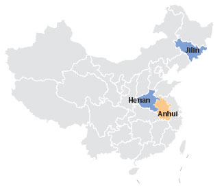 Progress in two provinces