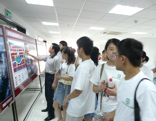 Postgraduates visits Huaqiao for investigation
