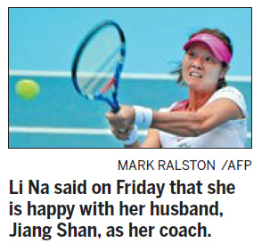 Li Na brings very famous friends