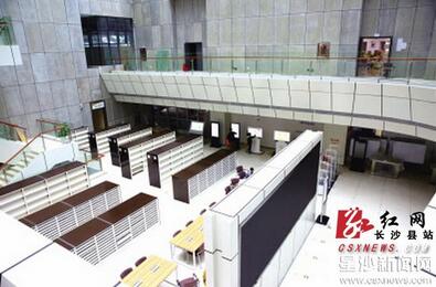 Changsha county's new library to open in May