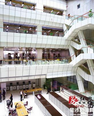 Changsha county's new library to open in May