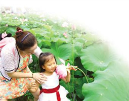 A season of fruit and flowers in Changsha county