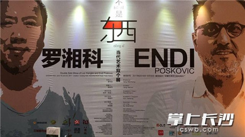 Chinese and Western art exhibition held in Changsha