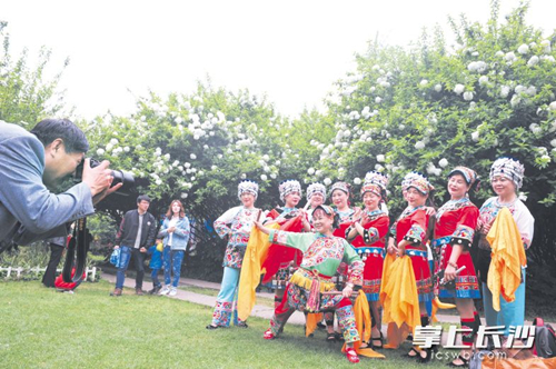 Flower festival heralds Changsha spring