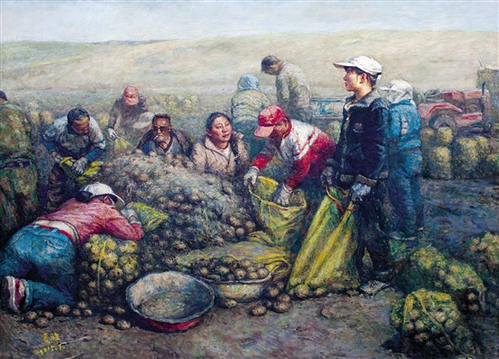 Art exhibition comes to Baotou