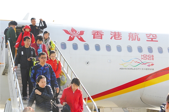 Direct flight links Baotou with Hong Kong