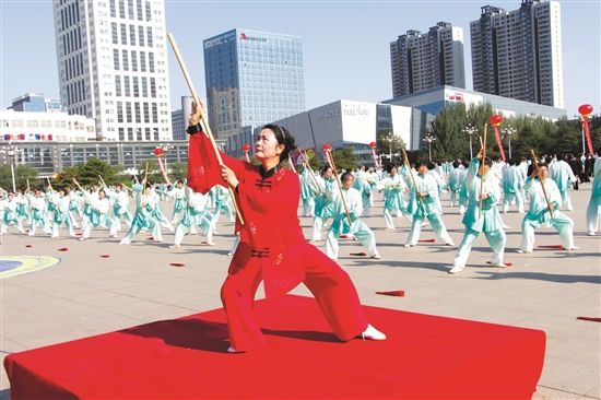 Qigong performances staged in Baotou