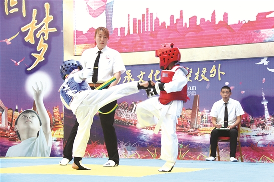 Taekwondo competition opens in Baotou