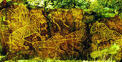 Rock paintings of Yinshan Mountain