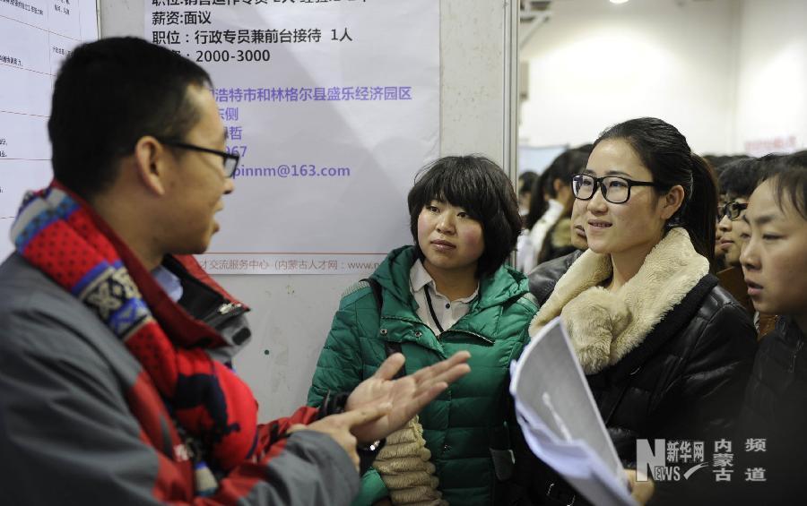 Spring Job Fair kicks off in North China