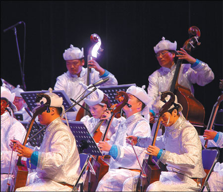 Matouqin takes the lead in an orchestra with a difference