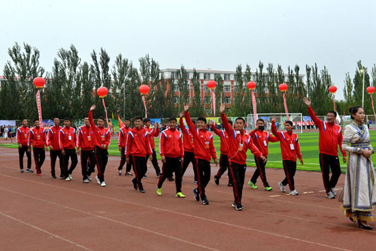 Football tournament is on among Chinese, Russian and Mongolian universities