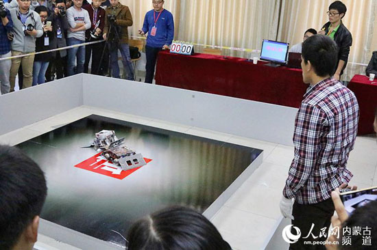 Robots compete in Hohhot