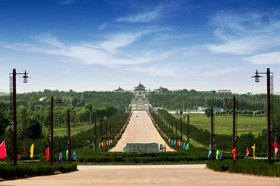 Ordos, the resting place of Genghis Khan