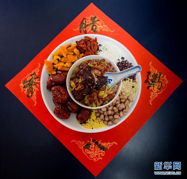'Eight treasure congee' shines during Laba Festival