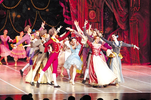 Fairytale ballet sets festive mood