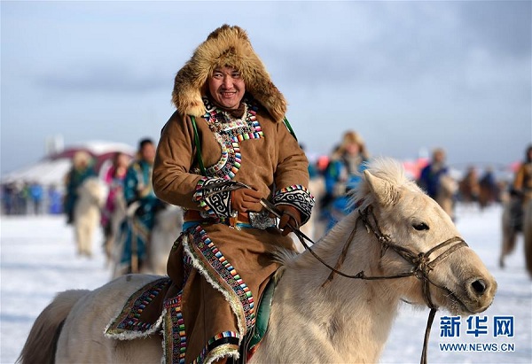 Mongol culture spotlighted at Winter Nadam