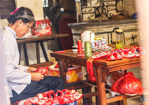 Unique techniques in Zhouzhuang