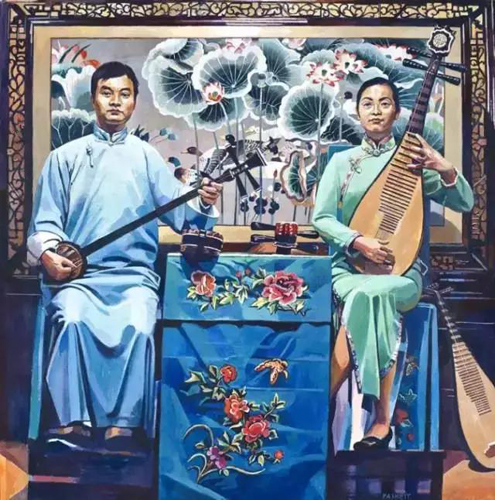 British man paints Zhouzhuang in watercolor - 1