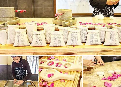 Rose pastry DIY at Fu'an Craftworks