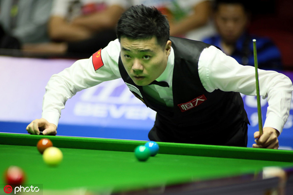 Both Chinese teams reach snooker semi-finals